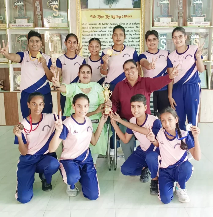 Shah Satnam Ji Girls became champion in CBSE National Judo Championship 2024