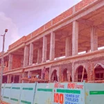 The renovation work of the railway station building is in its final stage