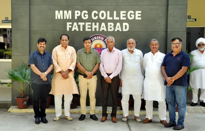 Rajiv Batra was elected unopposed for the fifth time as the President of MM Education Society and College Governing Body