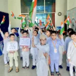 Gandhi Jayanti celebrated in Om Sai Ram School