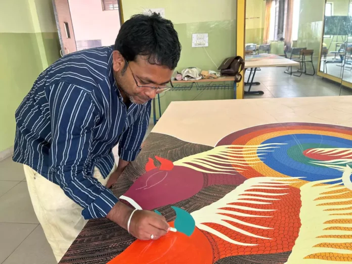 16th National Tribal and Folk Painting Camp 2024 organized at Mind Tree School