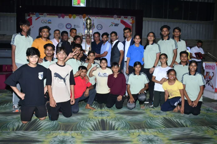 Bhiwani became the overall champion in the 16th Haryana Cup Karate Tournament