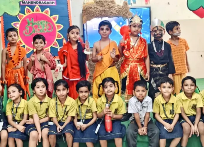 Child actors staged Ramayana in DPS