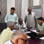 ADC and DMC Harshit Kumar heard the problems of the people in the Municipal Council office