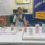 Cherry, a class 11 student of Navodaya School, has been selected for the National Children's Science Exhibition