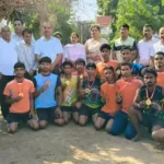 Jind Government College team winner in inter college kho-kho