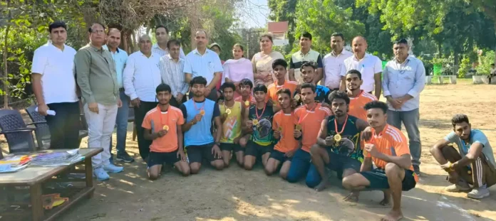 Jind Government College team winner in inter college kho-kho