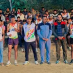 Abhishek of Salehpur was the winner in 1600 meter race