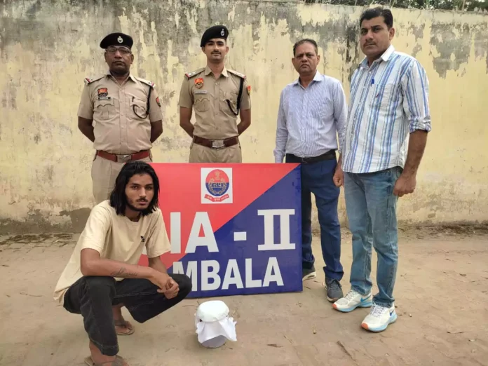 Accused arrested with illegal country-made pistol and two live cartridges