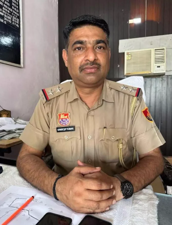 After Mahendra Singh's transfer, Sandeep Kumar was appointed as the in-charge of Police Station Radaur