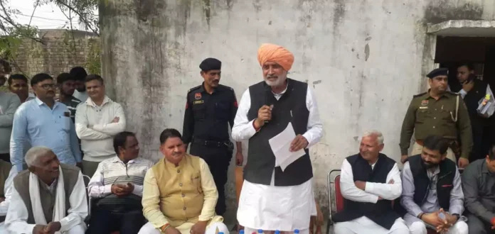 Agriculture Minister Shyam Singh Rana visited the villages of Radaur Assembly constituency