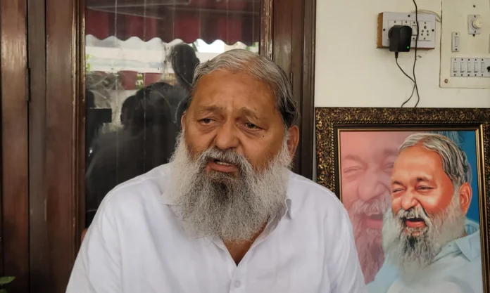 Anil Vij Statement : अनिल विज ने फिर चंडीगढ़ पर पंजाब की दावेदारी पर किया काउंटर प्रहार