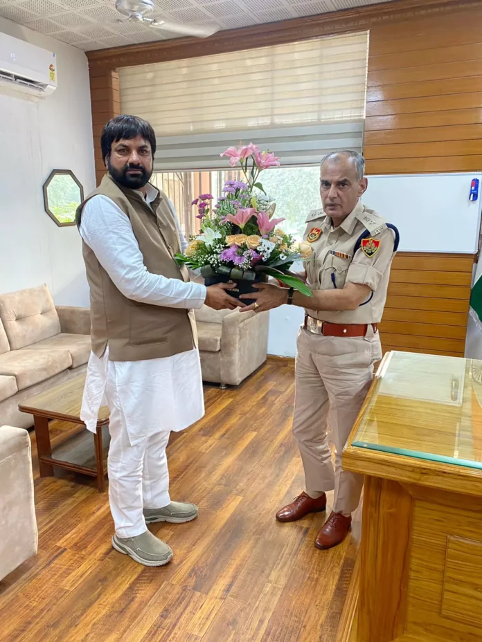 Chairman welcomed the newly appointed Superintendent of Police