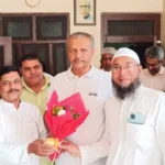 Dadri's Muslim Intejamia Committee members met MLA Sunil Sangwan