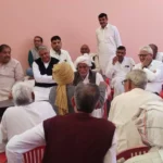 Dr. Ajay Chautala met the villagers in the sub-division area