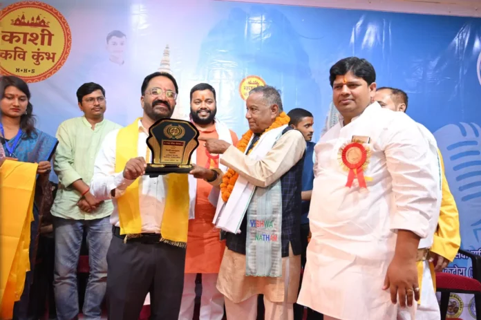 Dr. Tahir Pathan honored with Navdit Sahityakar Samman