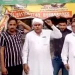 Farmers created a ruckus when municipal workers removed the banner of BKU