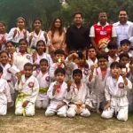 Honored and congratulated the winners of Haryana State Wado Karate Do Championship 2024