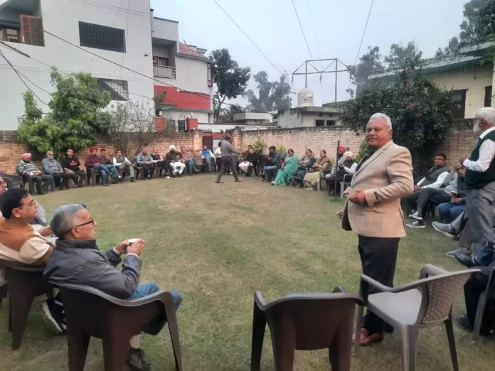 Important meeting of Aagaaz Sanstha regarding Municipal elections Raman Tyagi