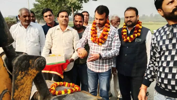 Inaugurated development works worth Rs. 70 lakh in Udhamgarh Nischal Chaudhary