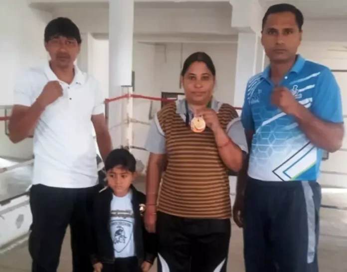 Meena Kumari won bronze in the 5th Elite Women's Boxing Championship