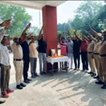 Police officers and employees took the oath of national unity