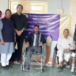 Rotary Club Panipat Royal provided modern artificial limbs to the disabled.