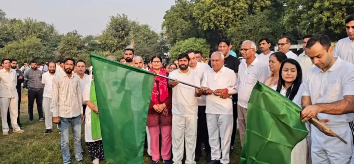 Run for Unity organized on the birth anniversary of Sardar Vallabhbhai Patel