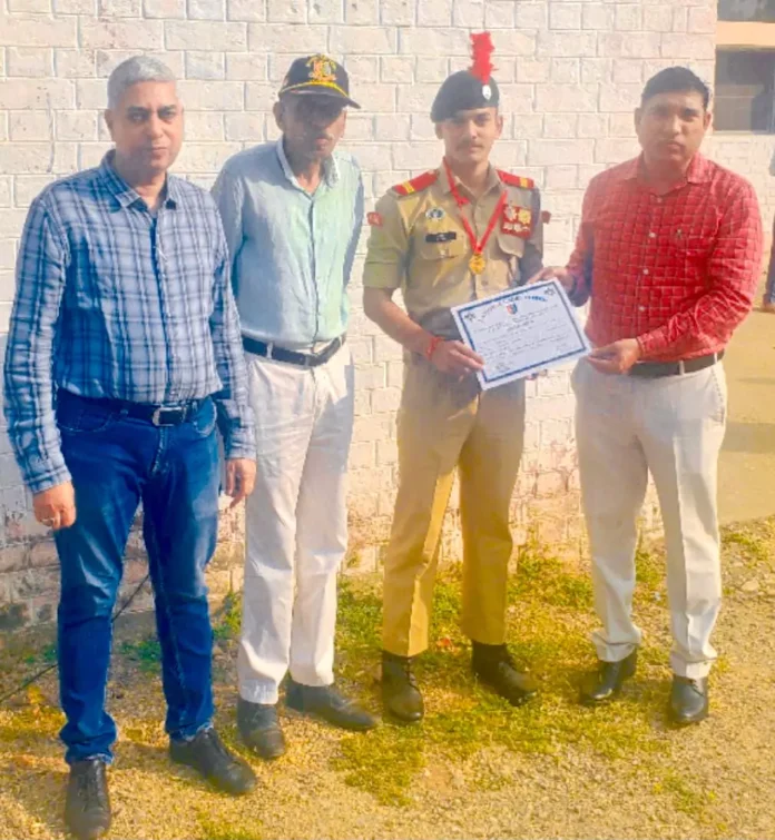 Sahil and Himanshu won gold medal in NCC National Camp