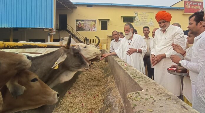 कब्जा मुक्त होगी गोचरांद भूमि: श्याम सिंह राणा