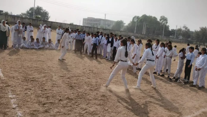 Sports competitions organized in Chhapar School