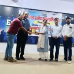 Teacher Khush Laxmi got first place in speed competition