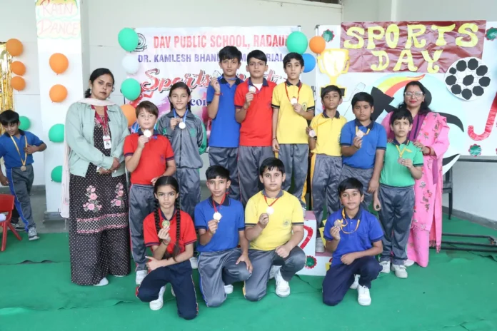 Three-day sports meet in the premises of DAV Public School