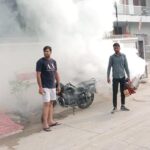 To prevent mosquitoes, the corporation got fogging done in wards 7 and 22