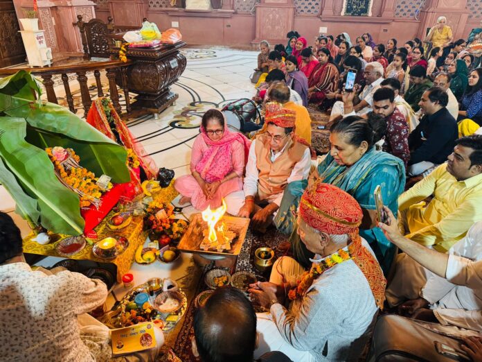 गीता ज्ञान संस्थानम में श्रद्धा व उल्लास से हुआ तुलसी विवाह