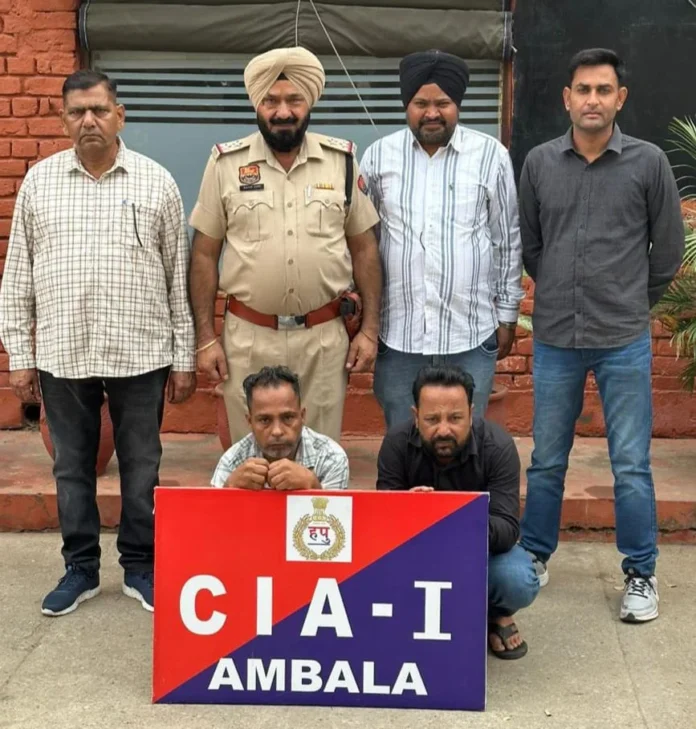 Ambala Crime News : 1416 नशीले कैप्सूल व बाइक सहित गिरफ्तार दो आरोपी जेल भेजे