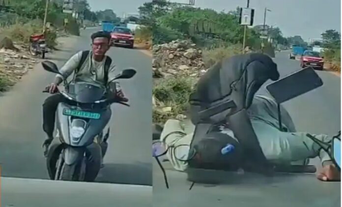 Viral Video : यमराज छुट्टी पर थे, नहीं तो... युवक की हरकत पर भड़के यूजर