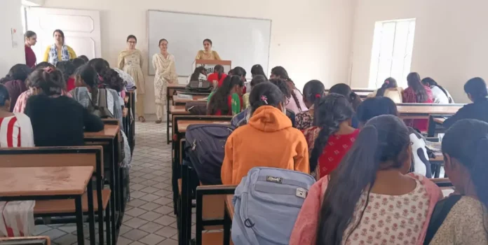 Road safety awareness quiz competition organized in the college