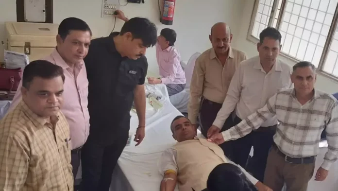 62 units of blood donated in the blood donation camp organized at ITI: Dr. Krishna Kumar