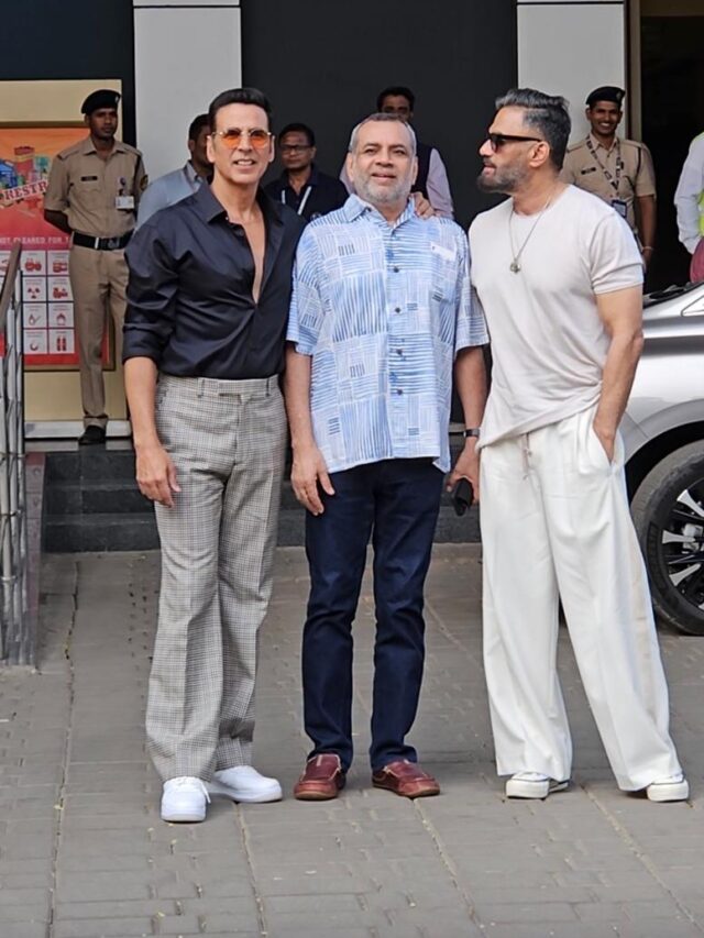 Hera Pheri 3 की तैयारी! एक साथ दिखे राजू, श्याम और बाबू भइया