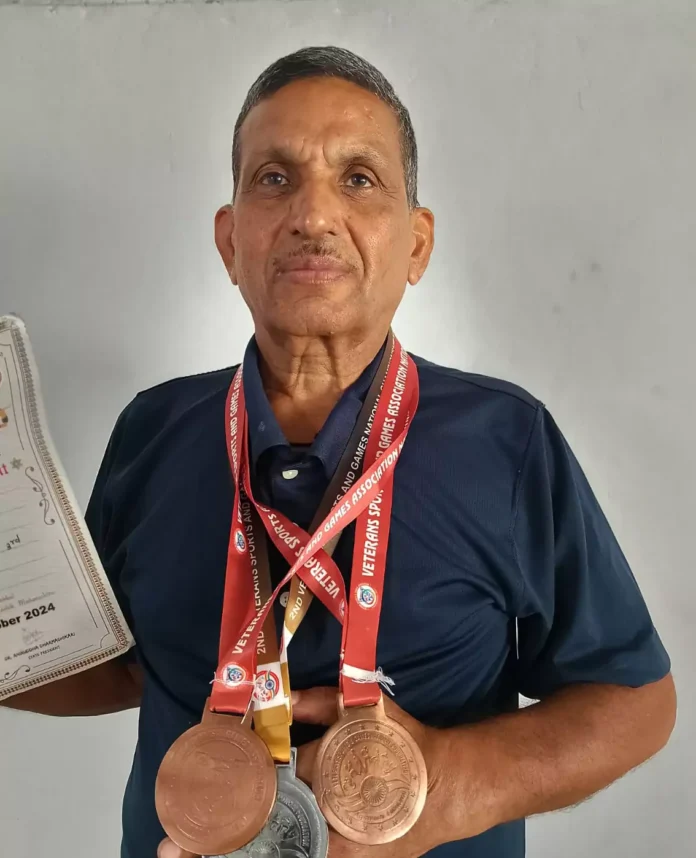 68-year-old Dharampal Sharma of Bhiwani became a source of inspiration for the youth