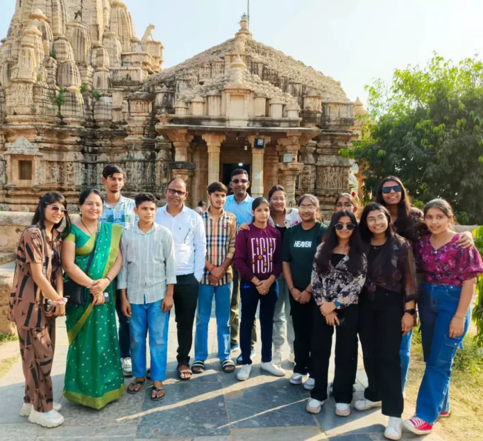 Udaipur-Chittorgarh educational tour of BRCM Gyanakunj School successfully concluded