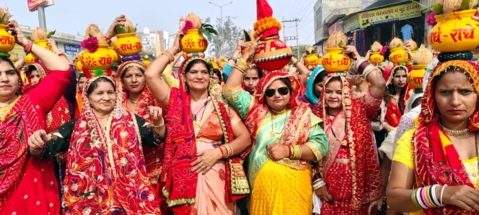 Gayatri Mahayagya started with Kalash Yatra