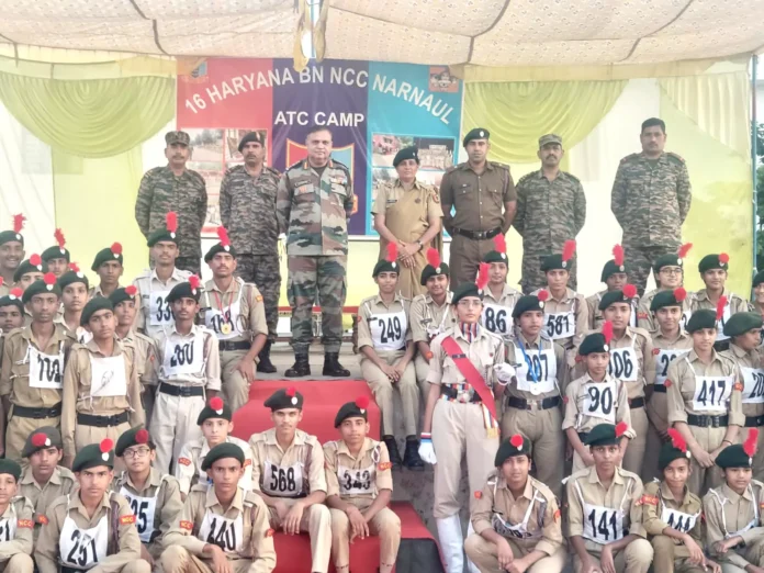 Hakevi students participated in NCC camp