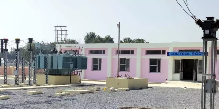 33kv power house constructed in Karsindhu at a cost of 350 lakhs