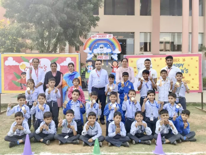 Many programs were organized in the primary and middle departments on Children's Day at RPS