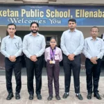 Sahajpreet of Nachiketan Public School won gold medal in Tirandaji