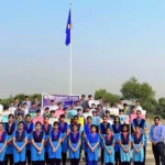 75th Scout/Guide Foundation Day was celebrated at BRCM Gyan Kunj