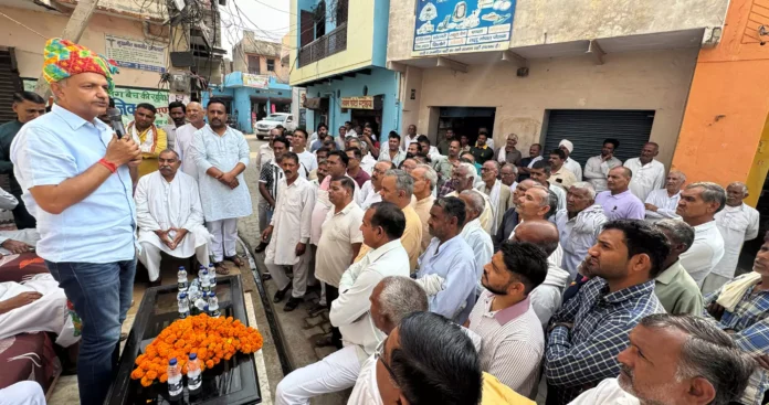 Water has reached the tail end of the canals, there will be relief in sowing of Rabi crops: MLA Sunil Sangwan