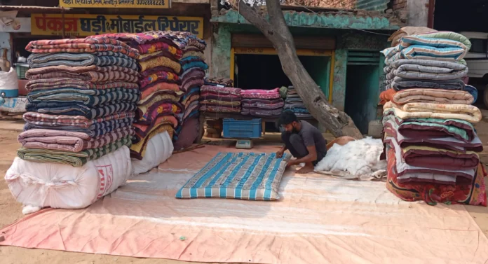 With the increase in cold, the quilt business started increasing